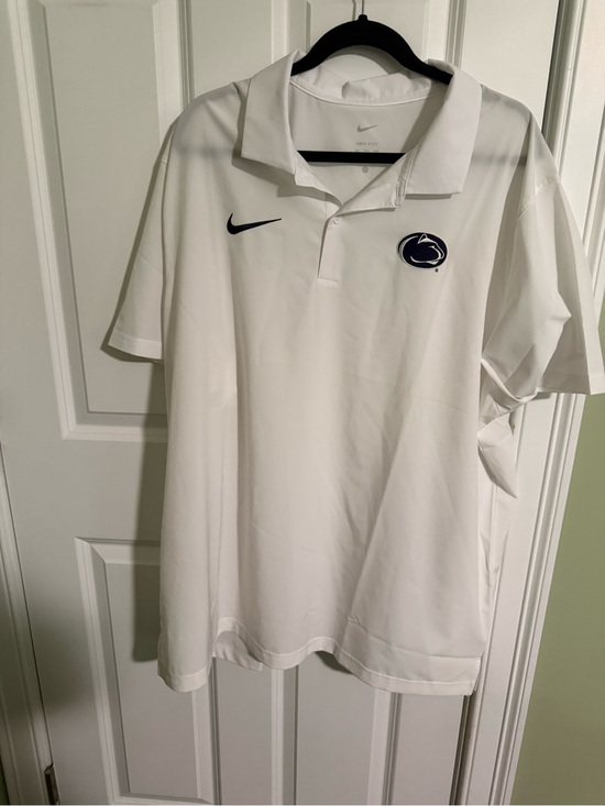 Nike Other - Nike White Polo with Navy Penn State Emblem